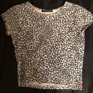 Cheers print t shirt